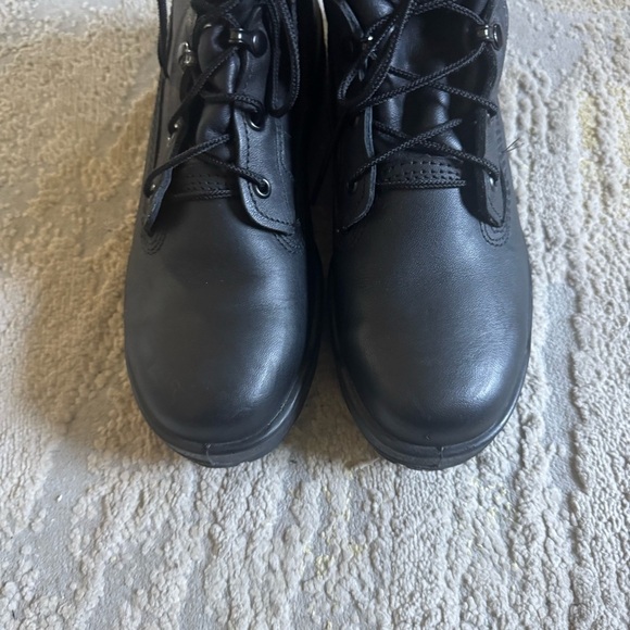 Belleville F360ST Steel Toe Combat black leather Boots vibrant sole lace up 9 - Picture 4 of 11
